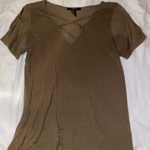 Green t-shirt